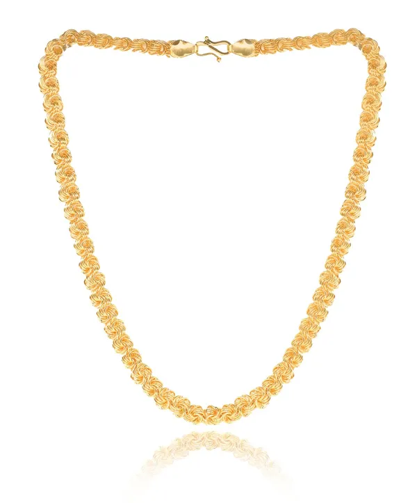 SHANKHRAJ_MALL_Gold_Plated_Men’s_Chain_Necklace_for_Boys_&_Men_|_Stylish_Heavy_Look_Chain_|_Multiple_Designs_&_Sizes_(10078)
