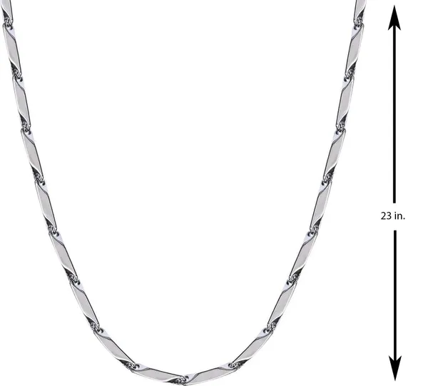 SHANKHRAJ_MALL_Men’s_Chrome_Finish_Figaro_Chain_Necklace_–_Durable_Metal,_Stylish_Jewelry_for_Men_&_Boys,_Non-Tarnish_&_Lightweight_Fashion_Accessory_(100395)