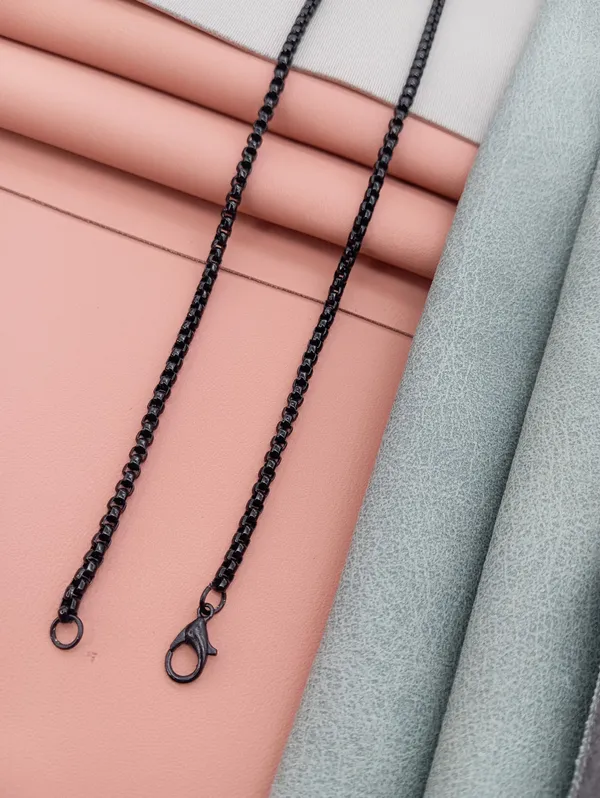 SHANKHRAJ_MALL_Pendant_Necklace_with_Rhinestones_for_Men_&_Women_–Chain,_Hip_Hop_Iced_Out_Jewelry,_Unisex_Faith_Pendant_Gift_Colour_Gold-Silver-Black_(A162)