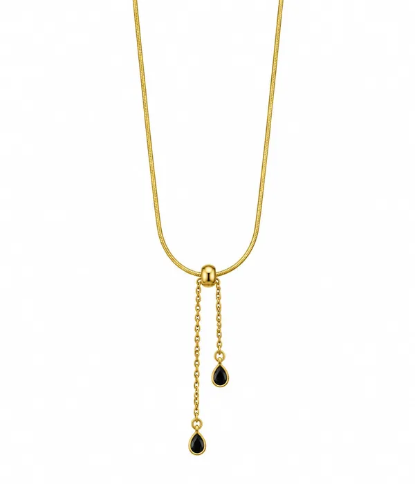 Gold_Tone_Adjustable_Drop_Pendant_Necklace_for_Women_&_Girls,_A698
