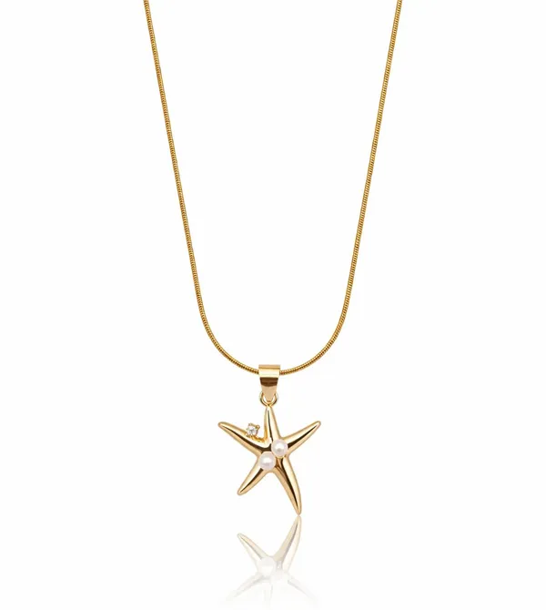 SHANKHRAJ_MALL_Silver_Pendant_Necklace_with_Stone,_Swan_Design,_Chain_Included_(A517)