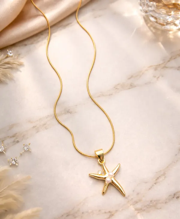 SHANKHRAJ_MALL_Silver_Pendant_Necklace_with_Stone,_Swan_Design,_Chain_Included_(A517)