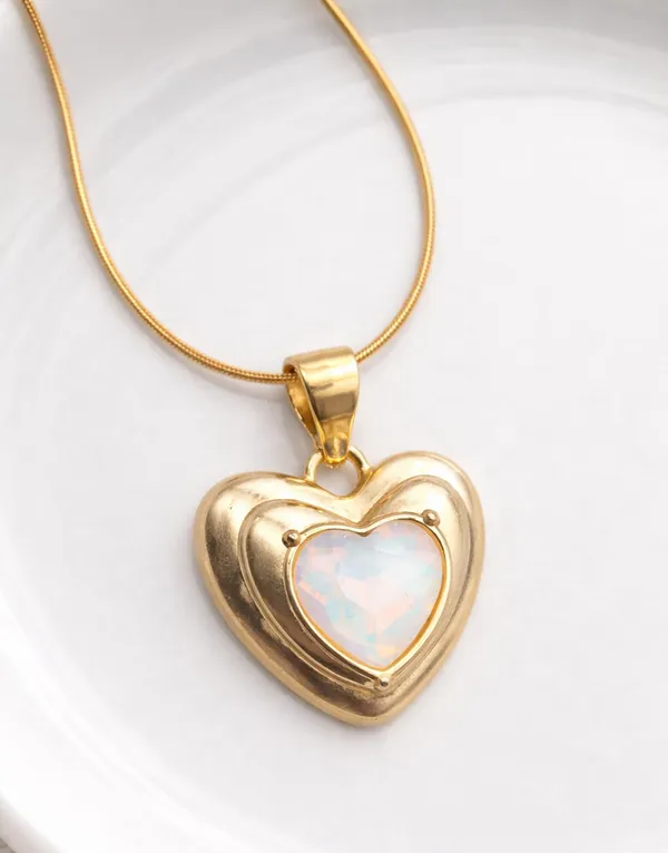 SHANKHRAJ_MALL_Silver_Pendant_Necklace_with_Stone,_Swan_Design,_Chain_Included_(A518)