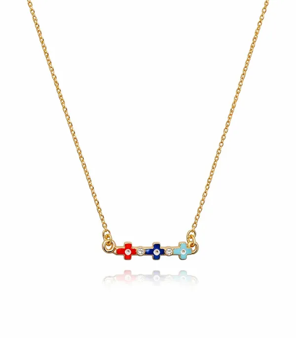 SHANKHRAJ_MALL_Silver_Pendant_Necklace_with_Stone,_Swan_Design,_Chain_Included_(A529)