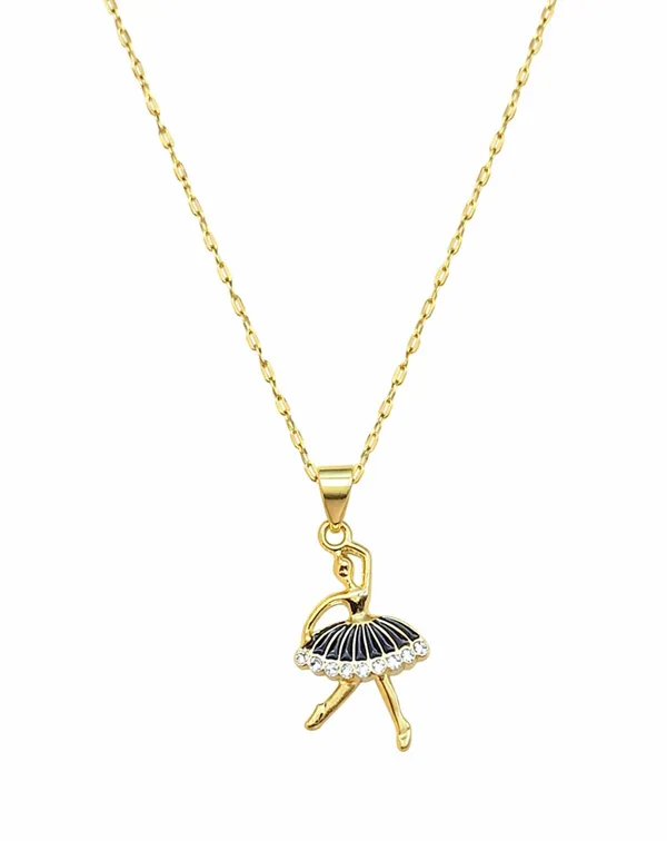SHANKHRAJ_MALL_Silver_Pendant_Necklace_with_Stone,_Swan_Design,_Chain_Included_(A442)