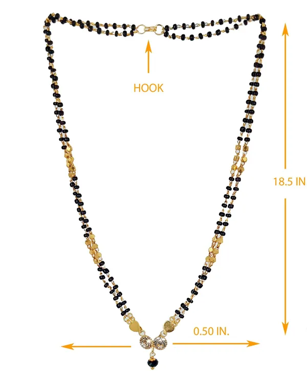 Women_gold_plated_Stylish_Mangalsutra_chain_(DK-DUBAL_KOBA_2_SER_CHAIN)