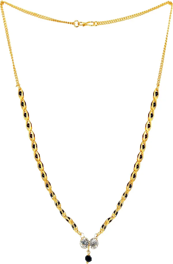 Women_gold_plated_Stylish_Mangalsutra_chain_(DK-DUBAL_KOBA_-BLACK_CHOKDI)
