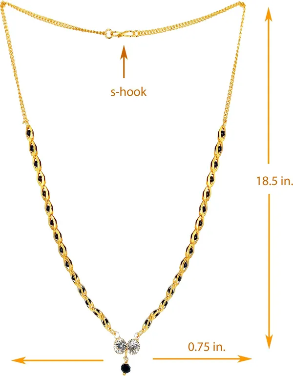 Women_gold_plated_Stylish_Mangalsutra_chain_(DK-DUBAL_KOBA_-BLACK_CHOKDI)