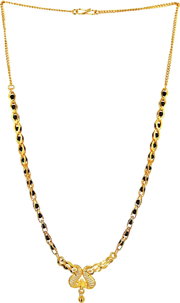 Women_gold_plated_Stylish_Mangalsutra_chain_(DK-DUBAL_S_BLACK_CHOKDI)