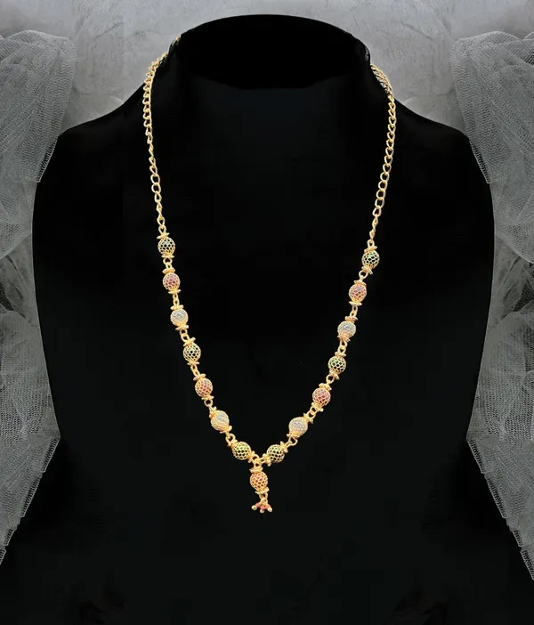 Elegant_Gold_Plated_Multicolor_Beaded_Long_Necklace_for_Women
