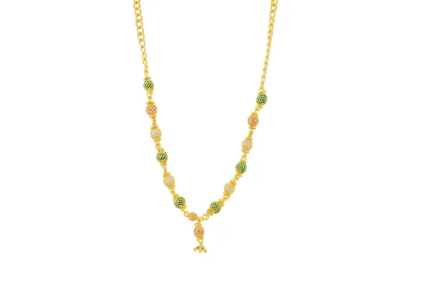 Elegant_Gold_Plated_Multicolor_Beaded_Long_Necklace_for_Women