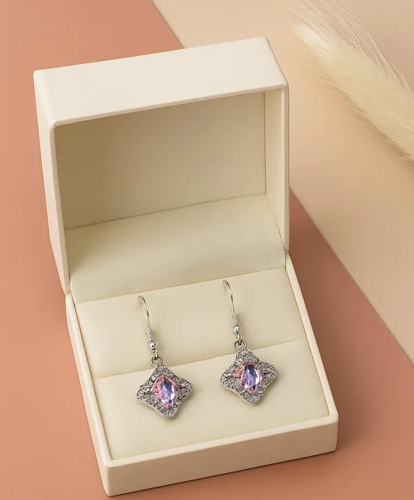 Stylish_Bow_Design_Drop_Earrings_for_Women_|_Pink_Diamond-Cut_Stone_with_Sparkling_CZ_Crystals_|_Gift_for_Girls_&_Ladies_(A247)
