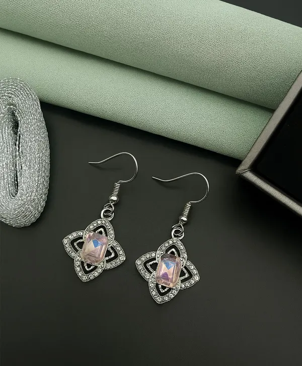Stylish_Bow_Design_Drop_Earrings_for_Women_|_Pink_Diamond-Cut_Stone_with_Sparkling_CZ_Crystals_|_Gift_for_Girls_&_Ladies_(A247)
