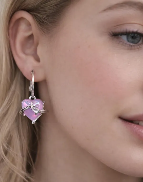 Silver_Drop_Earrings_with_White_Stone,_Square_Shape,_Leverback_Closure,_Crystal_Embellished_Frame_(A382)
