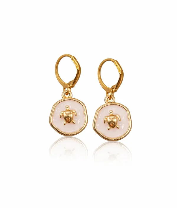 Silver_Drop_Earrings_with_White_Stone,_Square_Shape,_Leverback_Closure,_Crystal_Embellished_Frame_(A488)