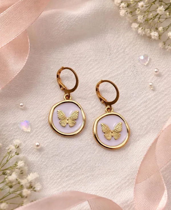 Silver_Drop_Earrings_with_White_Stone,_Square_Shape,_Leverback_Closure,_Crystal_Embellished_Frame_(A525)