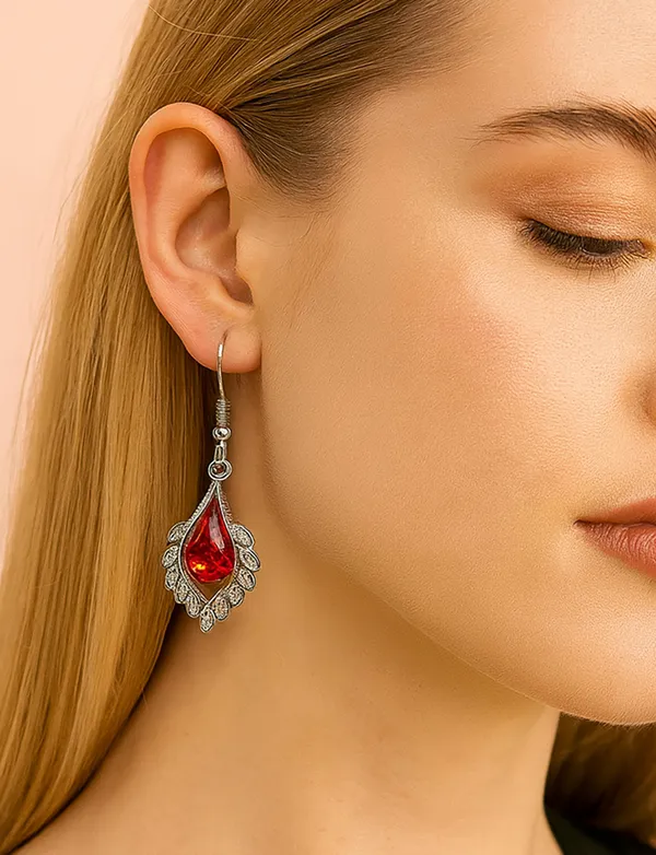 Stylish_Bow_Design_Drop_Earrings_for_Women_|_Pink_Diamond-Cut_Stone_with_Sparkling_CZ_Crystals_|_Gift_for_Girls_&_Ladies_(A253)