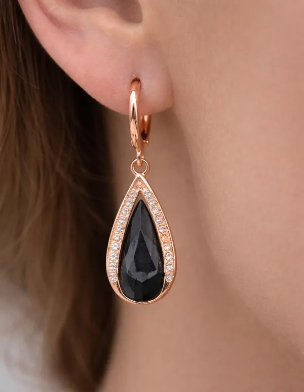 Silver_Drop_Earrings_with_White_Stone,_Square_Shape,_Leverback_Closure,_Crystal_Embellished_Frame_(A384)