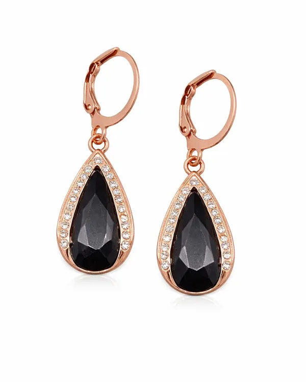Silver_Drop_Earrings_with_White_Stone,_Square_Shape,_Leverback_Closure,_Crystal_Embellished_Frame_(A384)