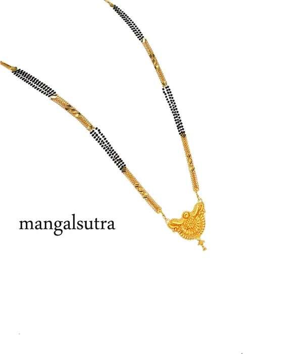 Women_gold_plated_Stylish_Mangalsutra_chain_(HAR-CHANDRA_LIVES-SUNIL_3LINE-100243)