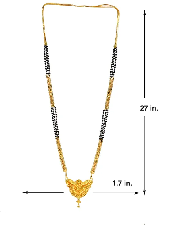 Women_gold_plated_Stylish_Mangalsutra_chain_(HAR-CHANDRA_LIVES-SUNIL_3LINE-100243)