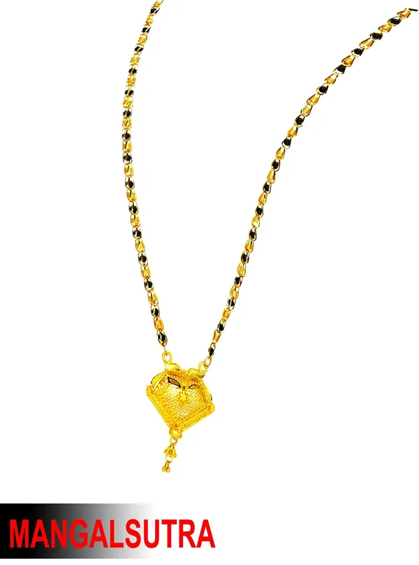 Women_gold_plated_Stylish_Mangalsutra_chain_(HAR-CHECKS_FLOWER-BLACK_BADAM_SINGAL-100)