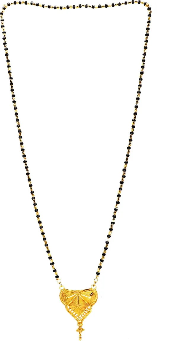 Women_gold_plated_Stylish_Mangalsutra_chain_(HAR-CRISTEL-MANKA_MALA_SINGAL-100213)