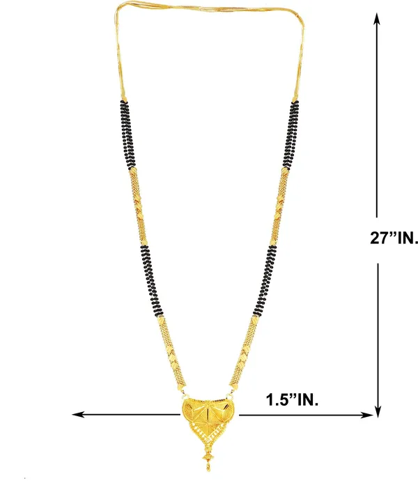 Women_gold_plated_Stylish_Mangalsutra_chain_(HAR-CRISTEL-SUNIL_3LINE-100236)