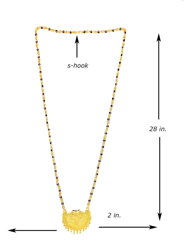 Women_gold_plated_Stylish_Mangalsutra_chain_(HAR-DES-4_BLACK_BADAM_SINGAL_LINE)