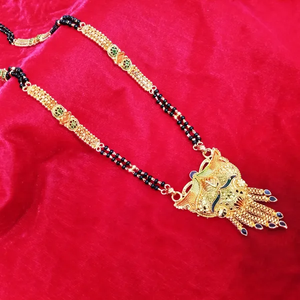 Women_gold_plated_Stylish_Mangalsutra_chain_(HAR-DIPAK_MINA_2_LINE_KKTI_MINA-100156)