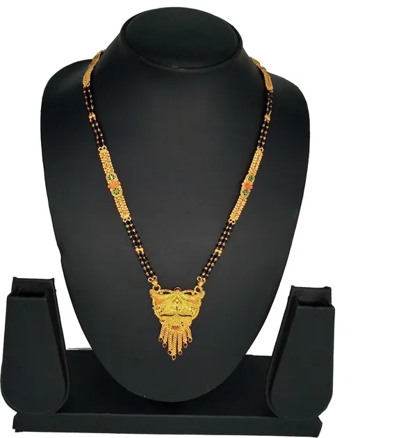 Women_gold_plated_Stylish_Mangalsutra_chain_(HAR-DIPAK_MINA_2_LINE_KKTI_MINA-100156)