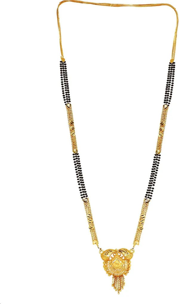 Women_gold_plated_Stylish_Mangalsutra_chain_(HAR-DIYA_SHANKH-SUNIL_3LINE-100242)