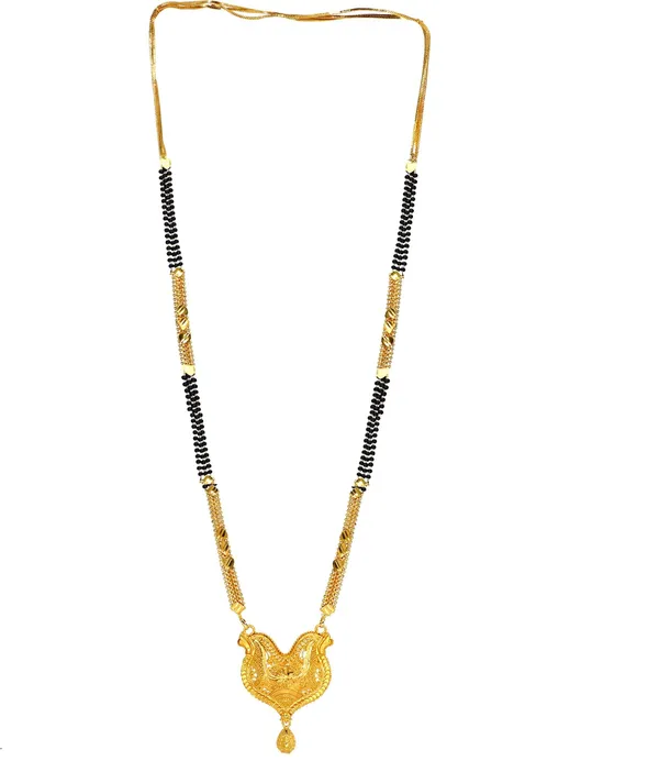 Women_gold_plated_Stylish_Mangalsutra_chain_(HAR-KAML-SUNIL_3LINE-100239)
