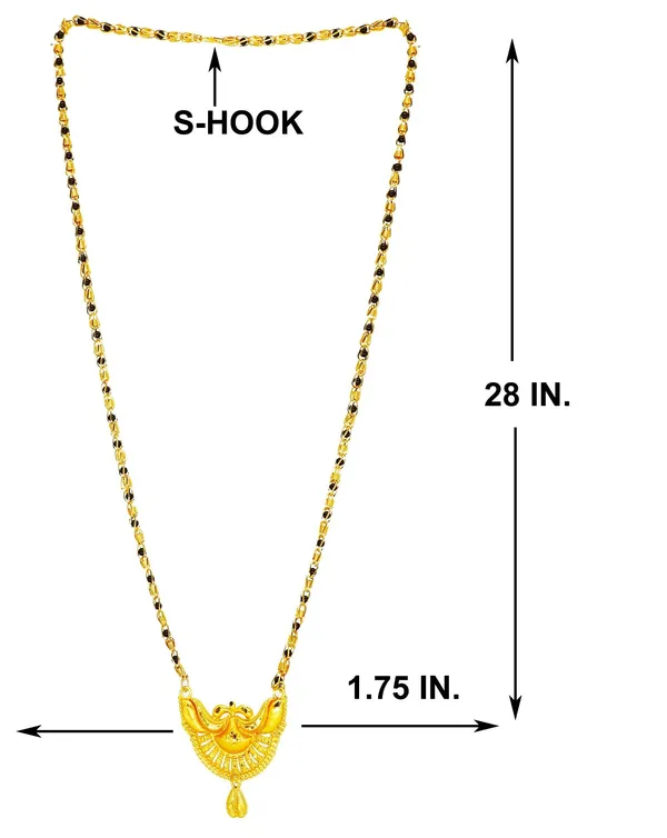 Women_gold_plated_Stylish_Mangalsutra_chain_(HAR-KUMBH_CHANDRA-BLACK_BADAM_SINGAL-100)