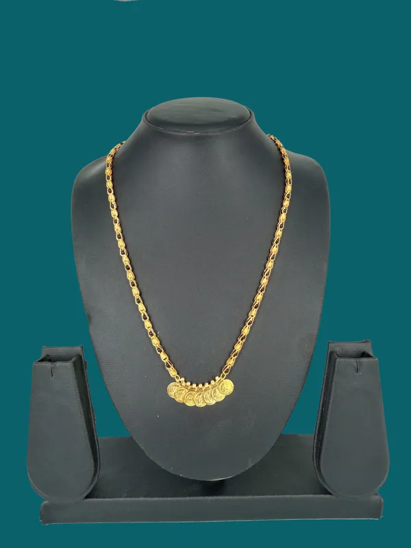 Women_gold_plated_Stylish_Mangalsutra_chain_(HAR-LAXMI_COIN_BLACK_BADAM_SINGAL)