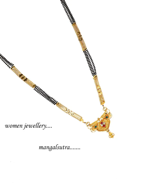 Women_gold_plated_Stylish_Mangalsutra_chain_(HAR-MULTI_MEENA_PAN-SUNIL_3_LINE-100254)