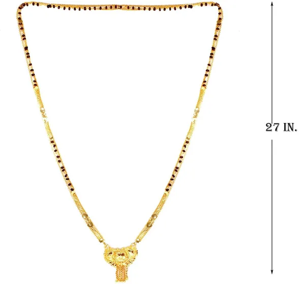Women_gold_plated_Stylish_Mangalsutra_chain_(HAR-RADHEKRISHNA_TORAN-BL1)