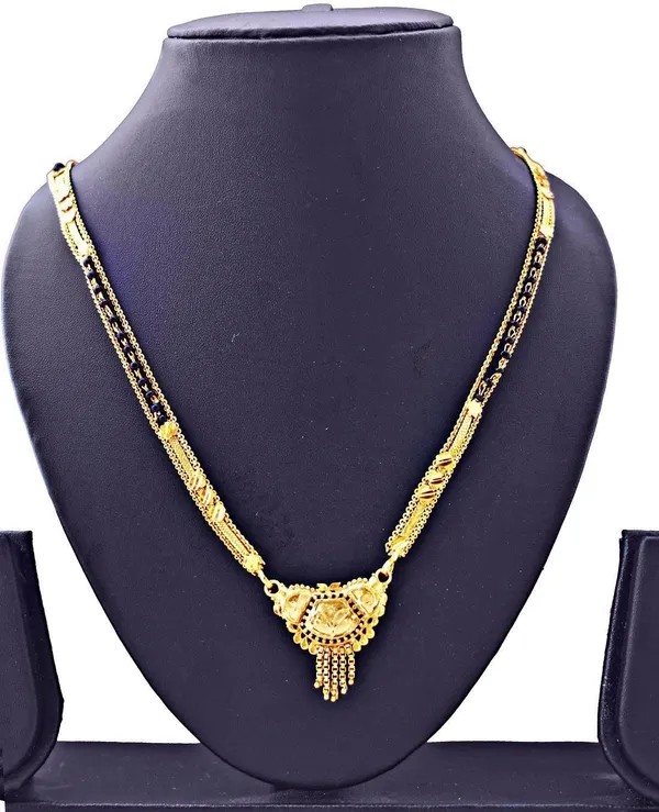 Women_gold_plated_Stylish_Mangalsutra_chain_(HAR-RADHEKRISHNA_TORAN-BL1)