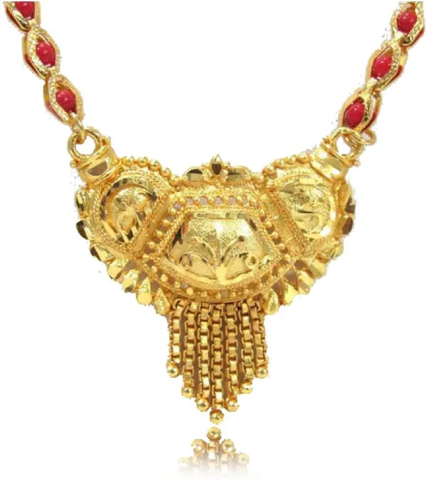 Women_gold_plated_Stylish_Mangalsutra_chain_(HAR-RED_CHOKADI_TORAN-57)