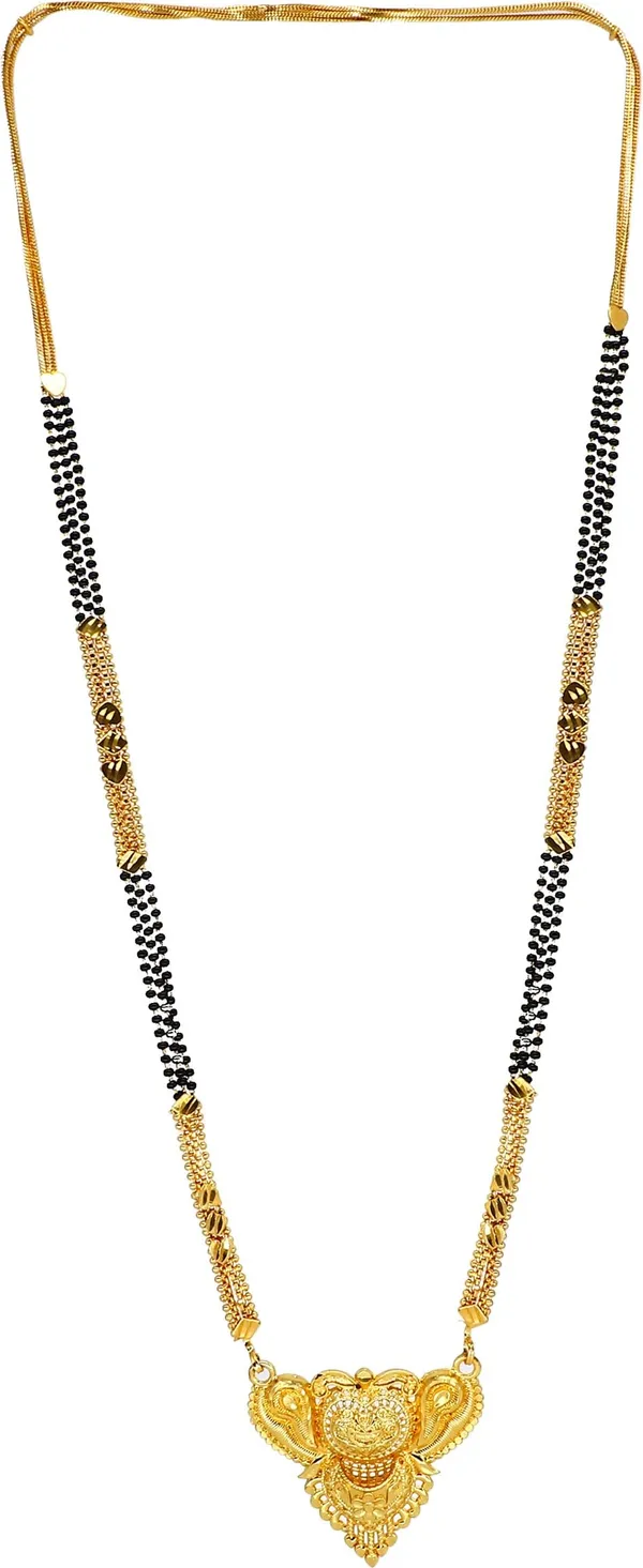 Women_gold_plated_Stylish_Mangalsutra_chain_(HAR-SHANKHPAN-SUNIL_3LINE-100251)