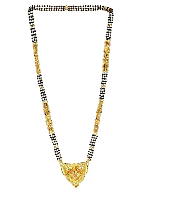 Women_gold_plated_Stylish_Mangalsutra_chain_(HAR-SHANKH-KKT_3LINE-100262)