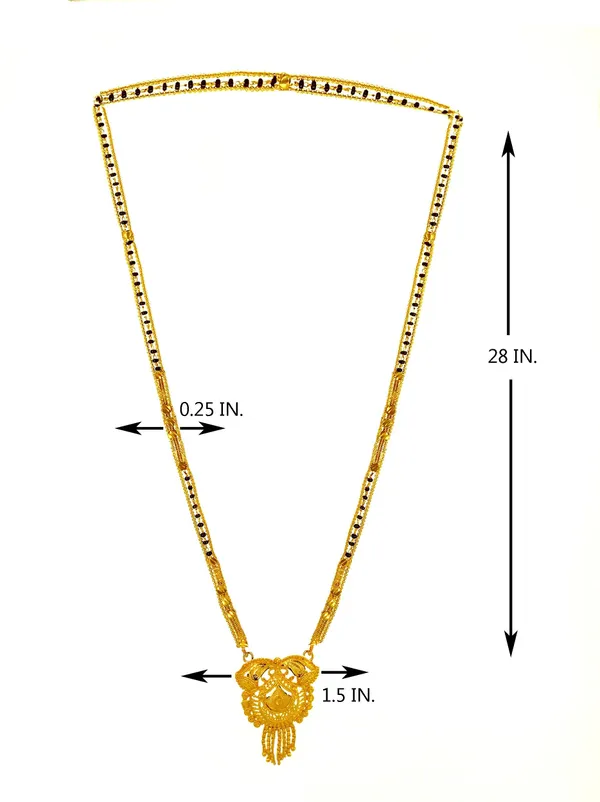 Women_gold_plated_Stylish_Mangalsutra_chain_(HAR-SHEEFAL_TORAN_BELT-100186)