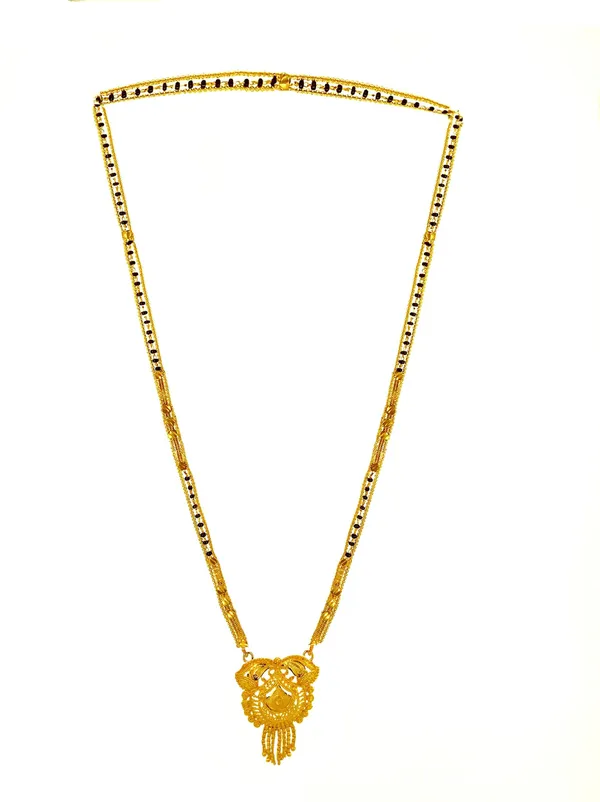 Women_gold_plated_Stylish_Mangalsutra_chain_(HAR-SHEEFAL_TORAN_BELT-100186)