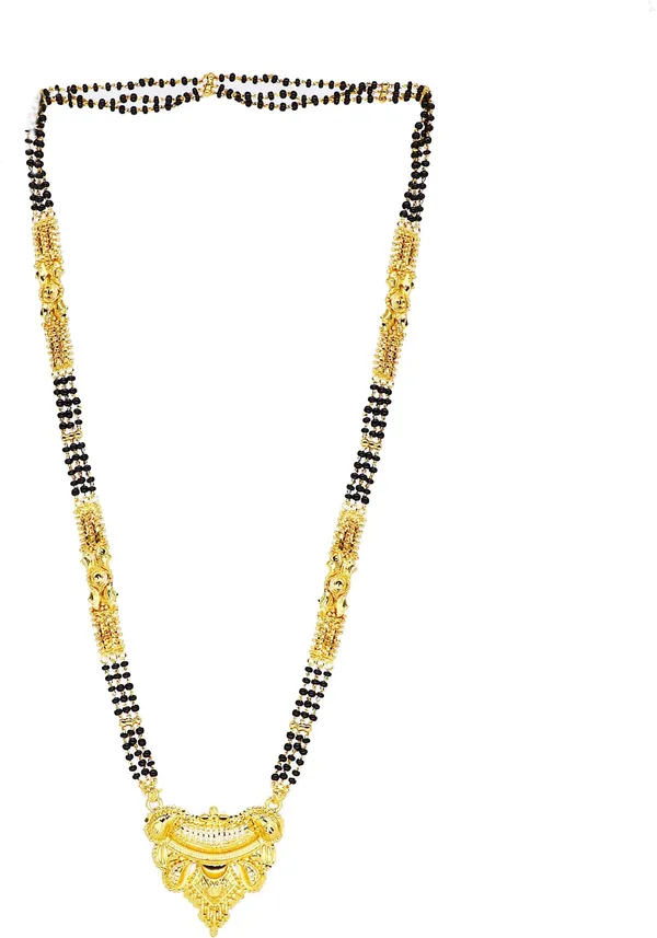 Women_gold_plated_Stylish_Mangalsutra_chain_(HAR-SIDHSHIAL-KKT_3LINE-100267)