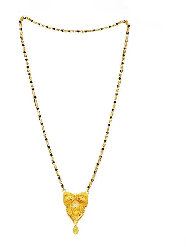 Women_gold_plated_Stylish_Mangalsutra_chain_(HAR-SREEFAL-BLACK_BADAM_SINGAL-100222)