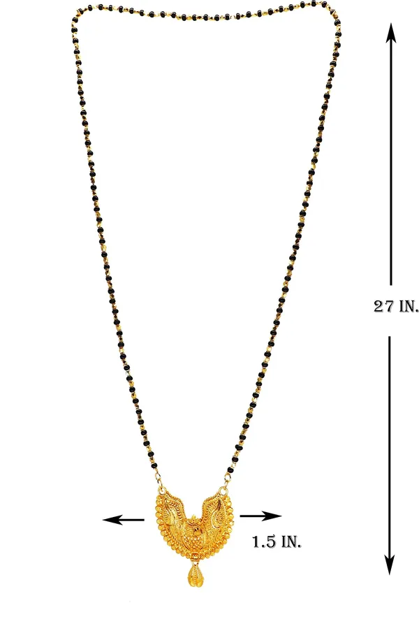 Women_gold_plated_Stylish_Mangalsutra_chain_(HAR-SURYAMUKHI_HALF-MANKA_MALA_SINGAL-10)