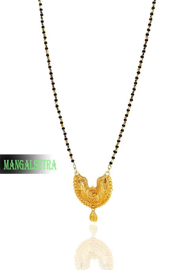 Women_gold_plated_Stylish_Mangalsutra_chain_(HAR-SURYAMUKHI_HALF-MANKA_MALA_SINGAL-10)