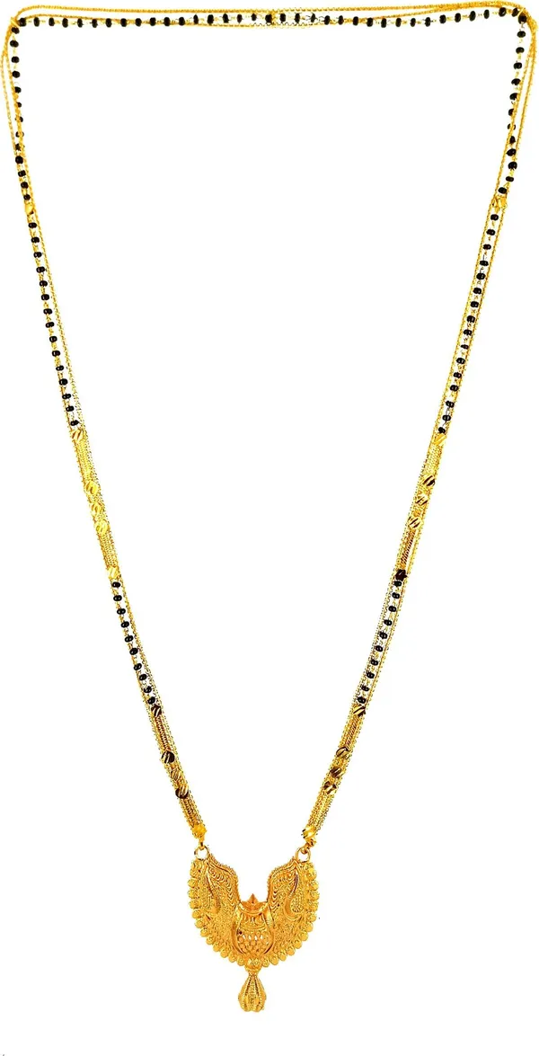 Women_gold_plated_Stylish_Mangalsutra_chain_(HAR-SURYAMYKHI_HALF_TORAN_BELT-100187)
