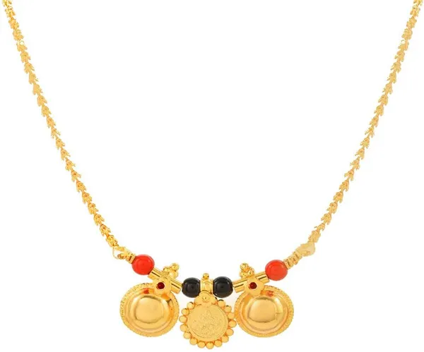 SHANKHRAJ_MALL_Traditional_Gold_Plated_Mangalsutra_with_Laxmi_Coin_&_Vatti_Pendant_Design_for_Women_|_Ethnic_Temple_Jewellery_Necklace