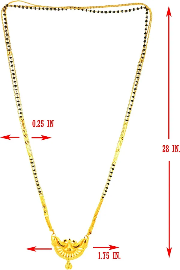 Women_gold_plated_Stylish_Mangalsutra_chain_(HAR-_KUMBH_CHANDRA_TORAN_BELT-100193)